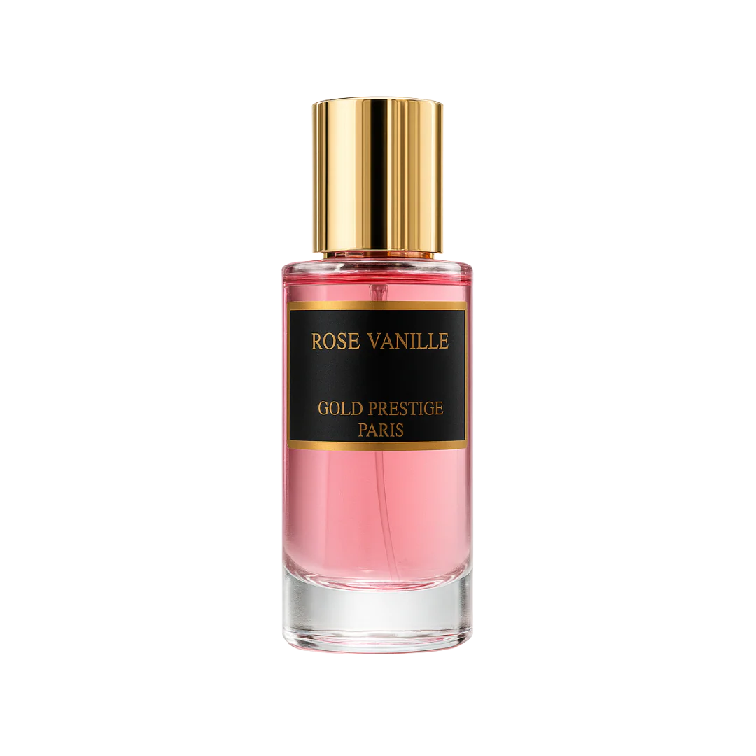 Extrait de Parfum Rose Vanille 50 ml – Gold Prestige Paris